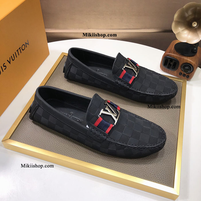 Giày LV lười nam dập nổi MK235