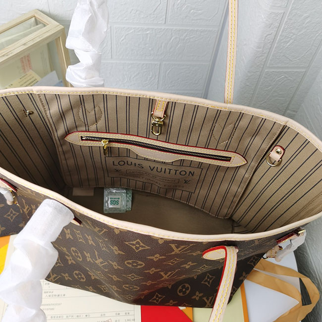Túi xách lv neverfull MM nhiều màu cao cấp 4