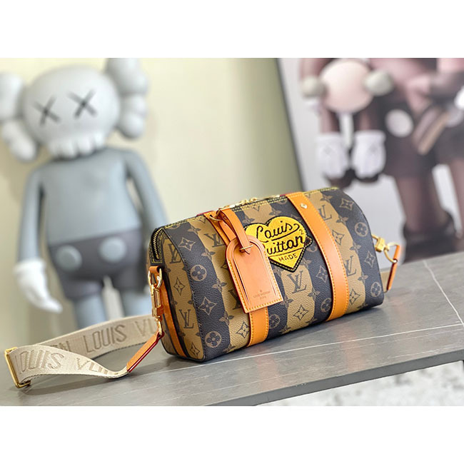 Túi đeo chéo nam LV City Keepall caao cấp TNLV050