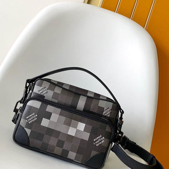 Túi đeo chéo nam lv nil caro pixel TNLV028