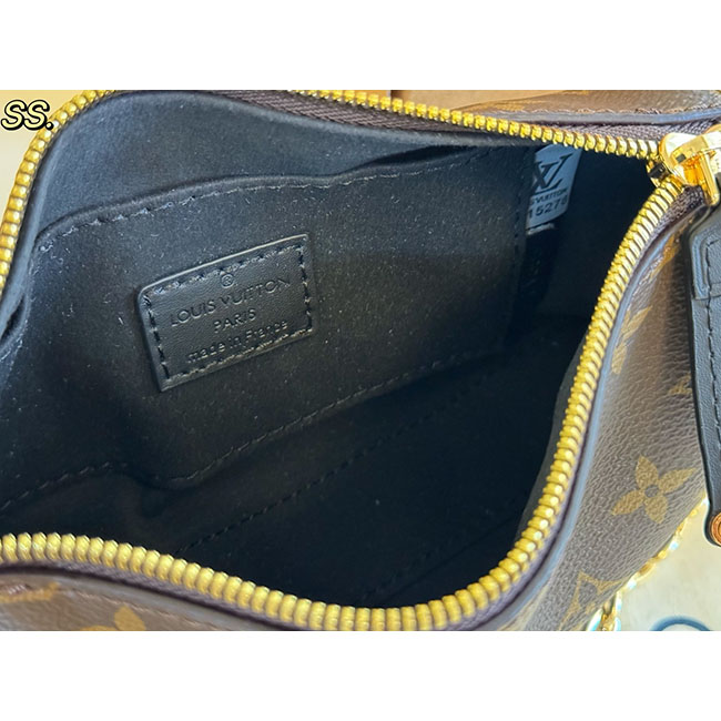 Túi rương LV Slim Trunk Monogram like auth 8