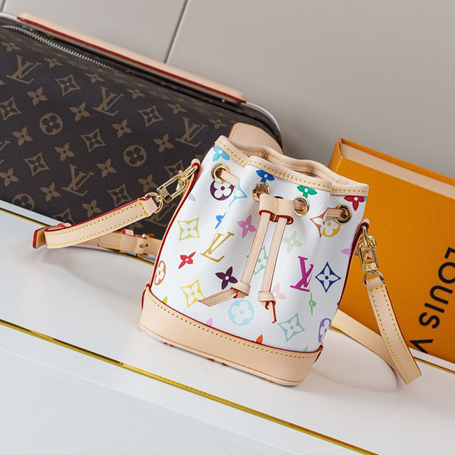 Túi Nano Noé monogram LV x TM TLV129