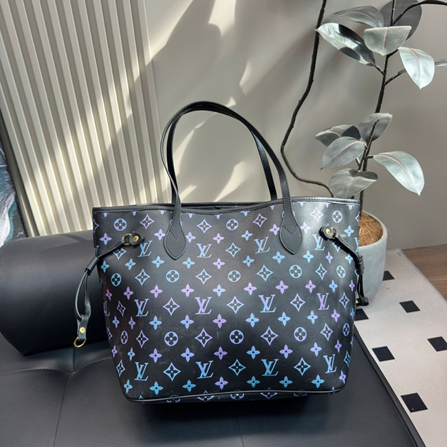 Túi lv neverfull MM xanh đen TN069