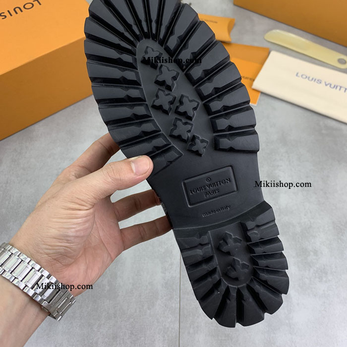 Giày lv đế cao lười - loafer nam cao cấp 5