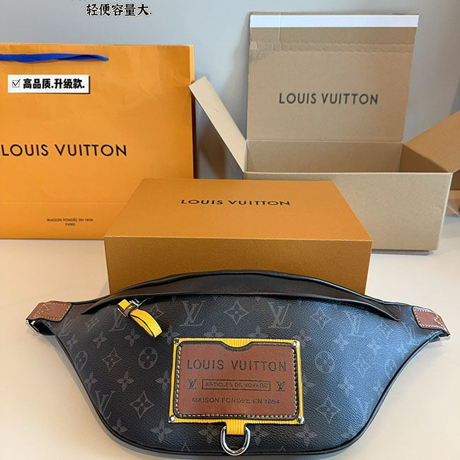 Túi đeo chéo LV Discovery Bumbag PM hàng hiệu 9