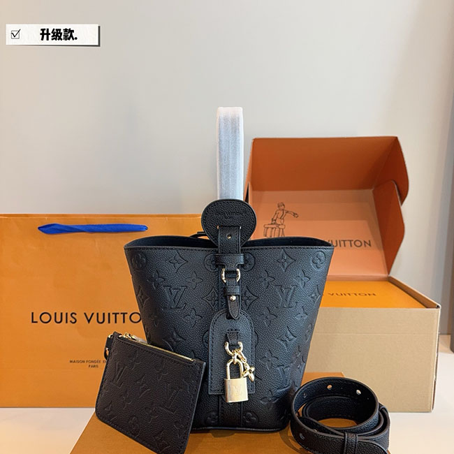 Túi LV All In BB đen dập nổi TLV008