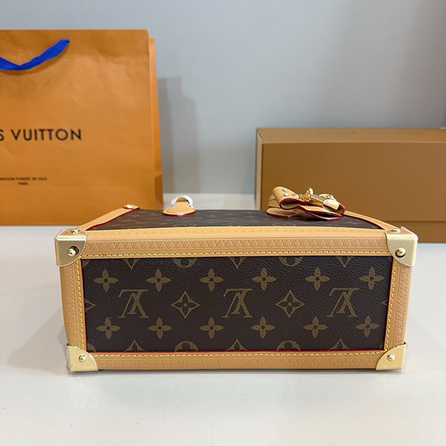 Túi LV OnTheGo trunk PM nâu like auth 4