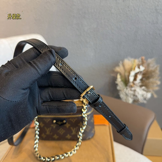 Túi hộp lv Vanity Chain Pouch monogram 6