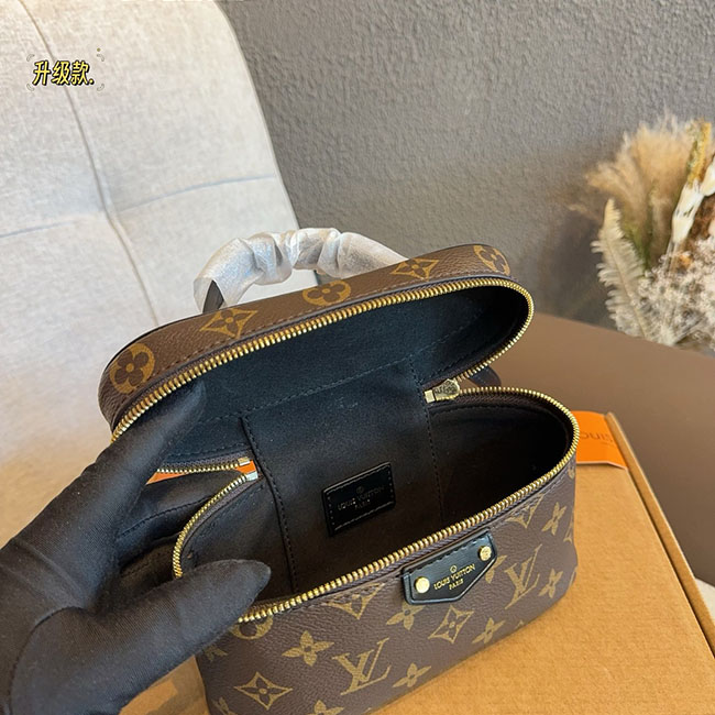 Túi hộp lv Vanity Chain Pouch monogram 5
