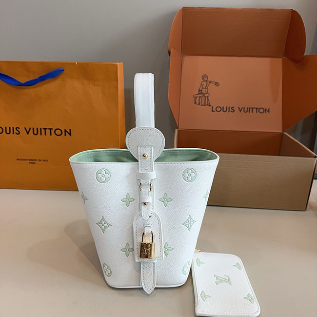 Túi LV All In BB Damier Azur Xanh lá TLV004