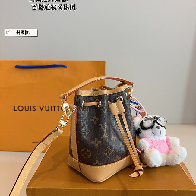 Túi Nano Noé LV dáng xô mini monogram 6