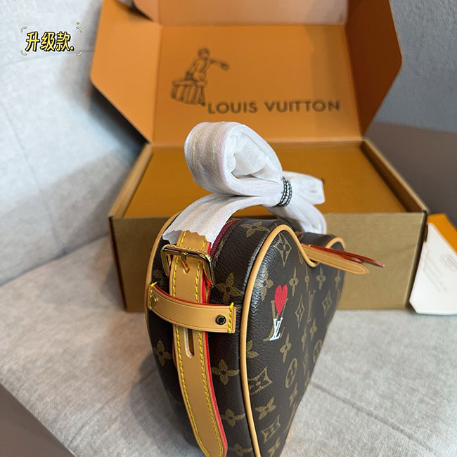 Túi LV trái tim monogram like auth 11 7