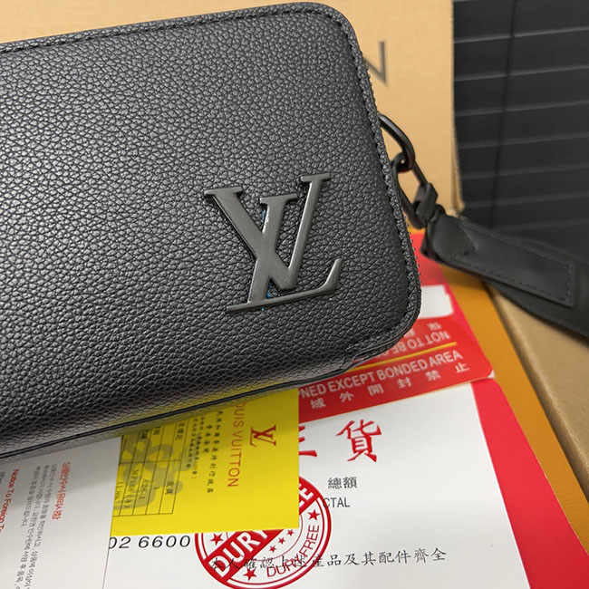 Túi LV Alpha Wearable Wallet Đeo Chéo Nam Monogram 8