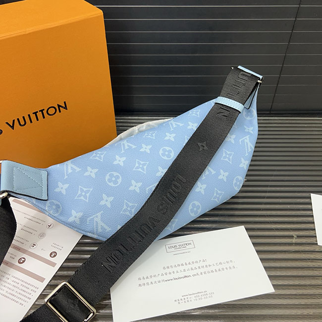 Túi Bao Tử LV Rush Bumbag Nam Monogram Like Auth 3