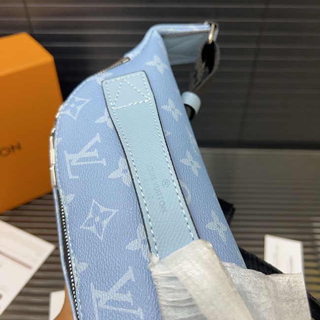 Túi Bao Tử LV Rush Bumbag Nam Monogram Like Auth 7