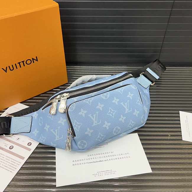Túi Bao Tử LV Rush Bumbag Nam Monogram Like Auth