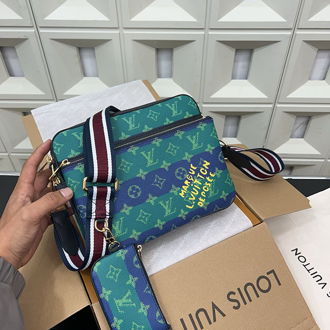 Túi đeo chéo LV Trio Messenger Heritage TNLV35