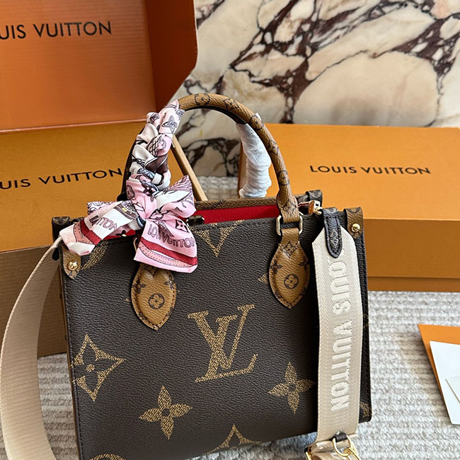 Túi LV OnTheGo PM Monogram Reverse