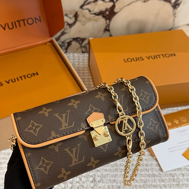 Túi LV Pochette Camille Monogram Nâu