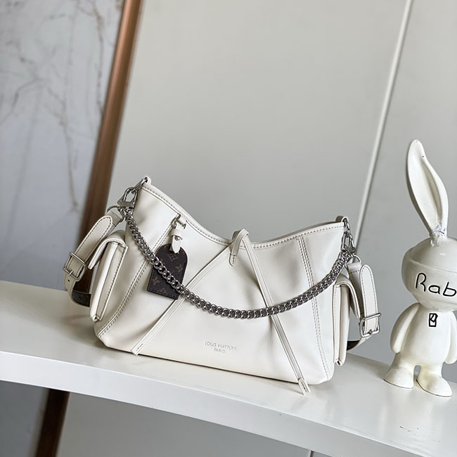 Túi LV CarryAll Cargo Vibe PM trắng Vanilla TLV023