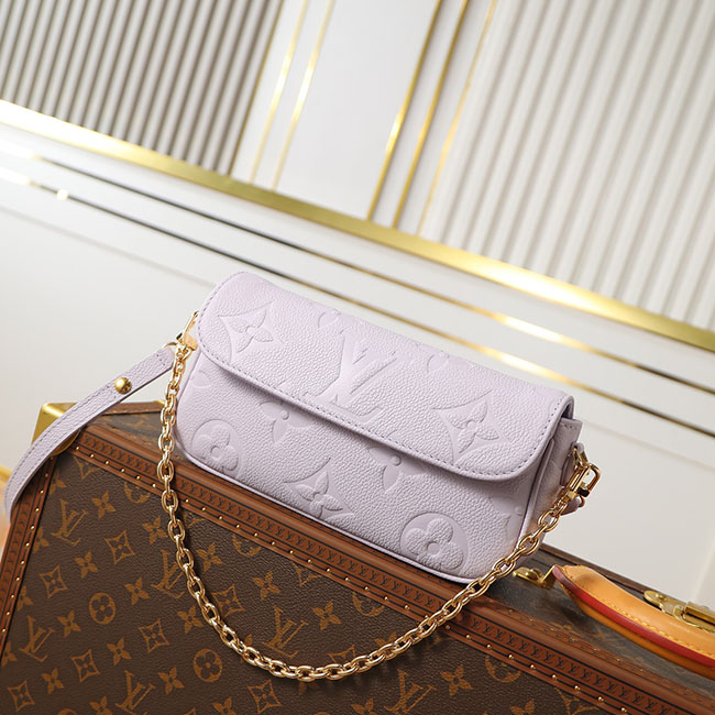 Túi LV Ivy Wallet On Chain Tím TLV120