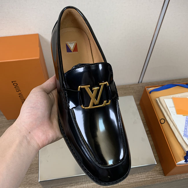 Giày lv loafer like auth 4 màu MB316