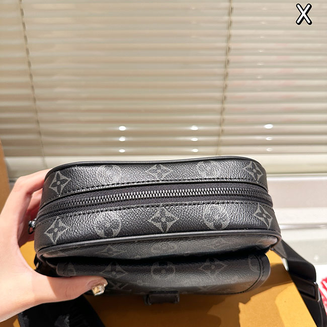 Túi LV Getaway Messenger Đen Monogram Đeo Chéo Nam 7