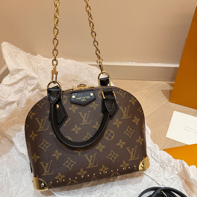 Túi LV hến Alma Trunk BB hàng hiệu 9