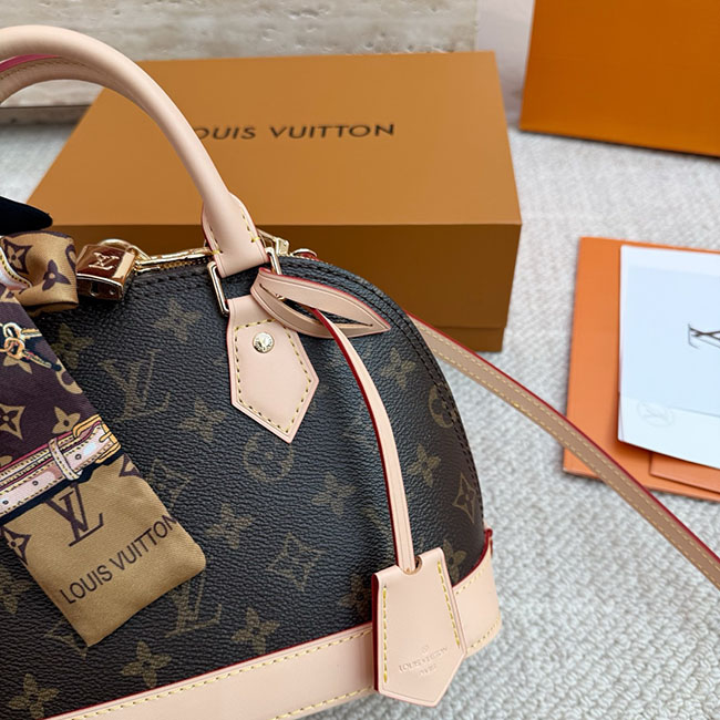 Túi hến LV Alma BB Monogram Canvas 4