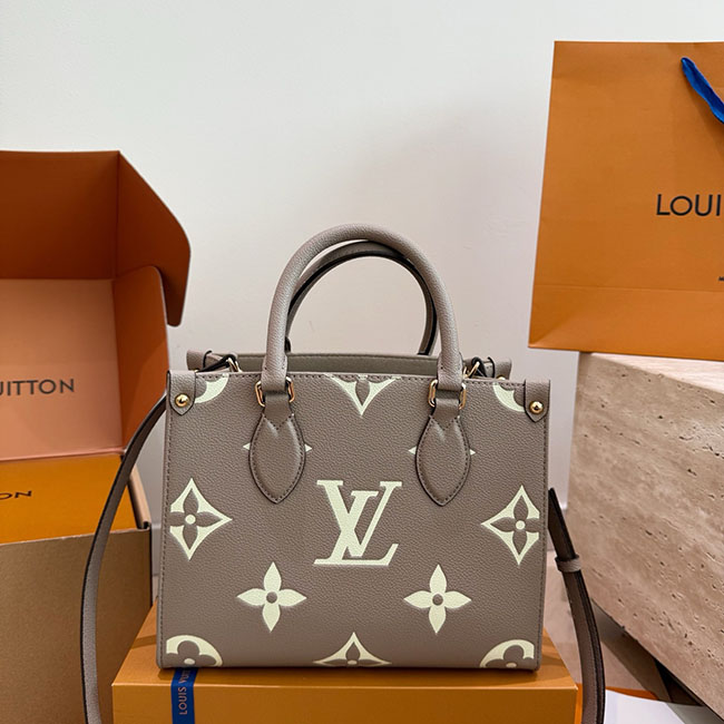 Túi LV OnTheGo PM Empreinte Xám TLV155