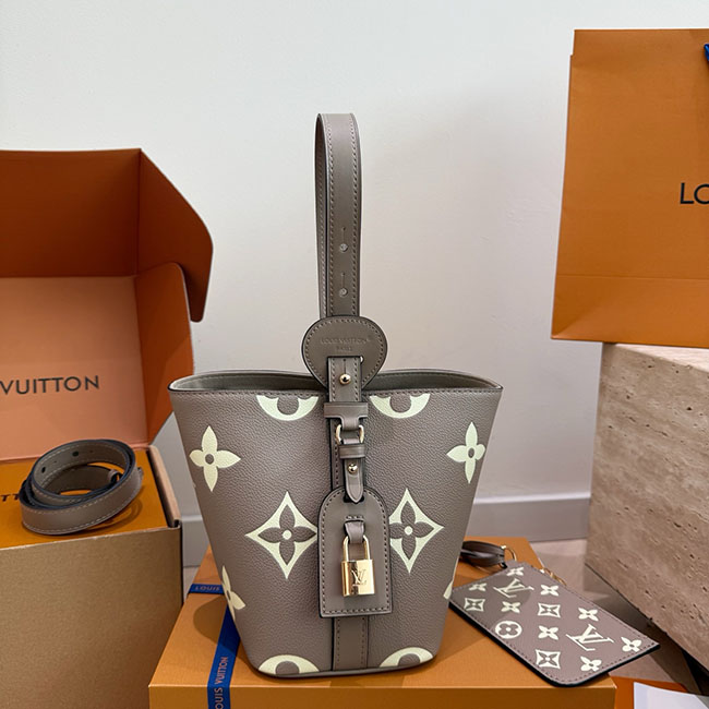 Túi LV All In BB da Bicolor Màu Xám TLV003