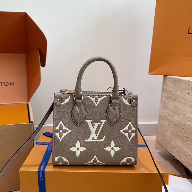 Túi LV OnTheGo BB xám like auth