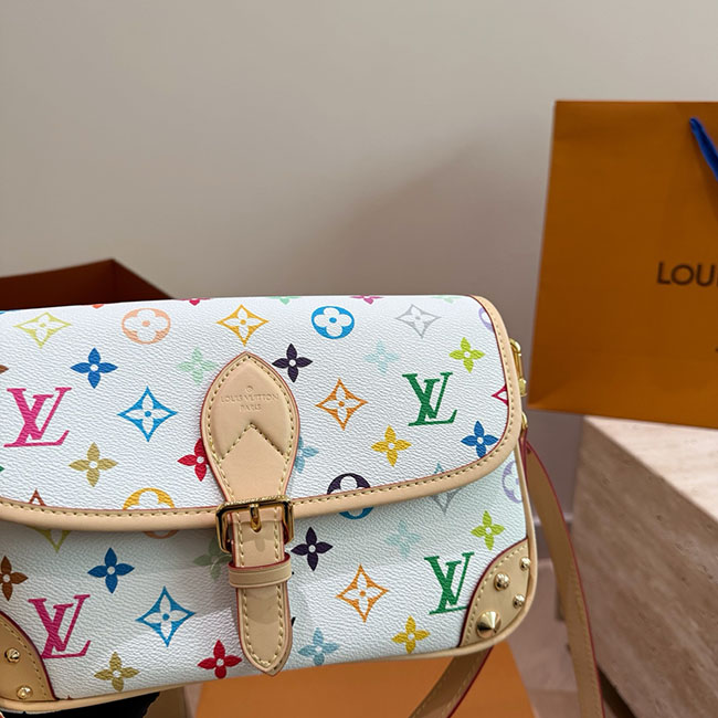 Túi Diane PM LV x TM đa màu Monogram 5