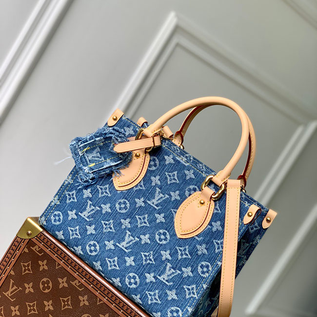 Túi LV OnTheGo PM Denim Blue TLV163