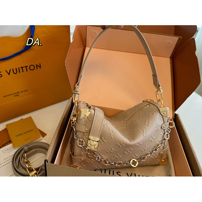 (3 màu)Túi LV Side Trunk MM dâp nổi TLV185