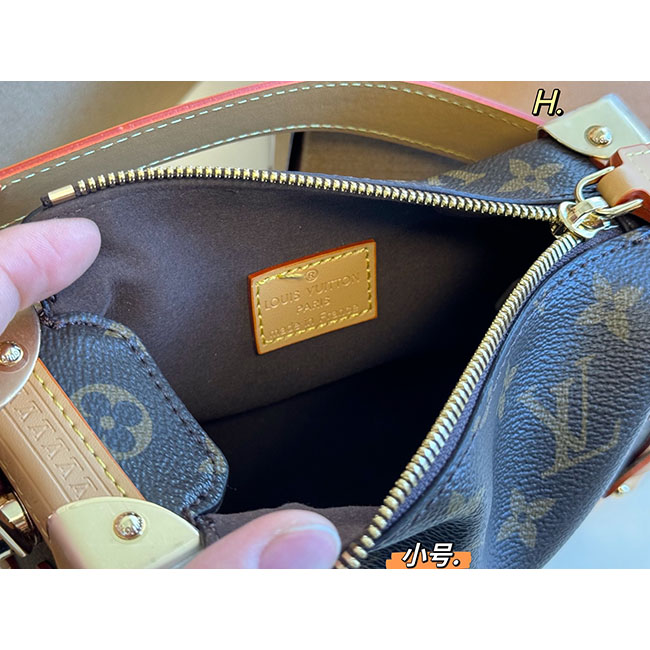 Túi LV Side Trunk PM hàng hiệu Monogram Nâu 3