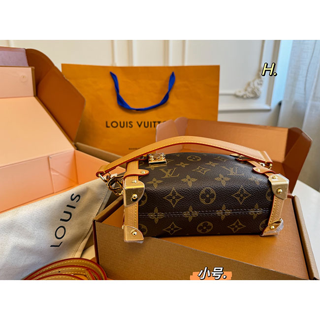 Túi LV Side Trunk PM hàng hiệu Monogram Nâu 6