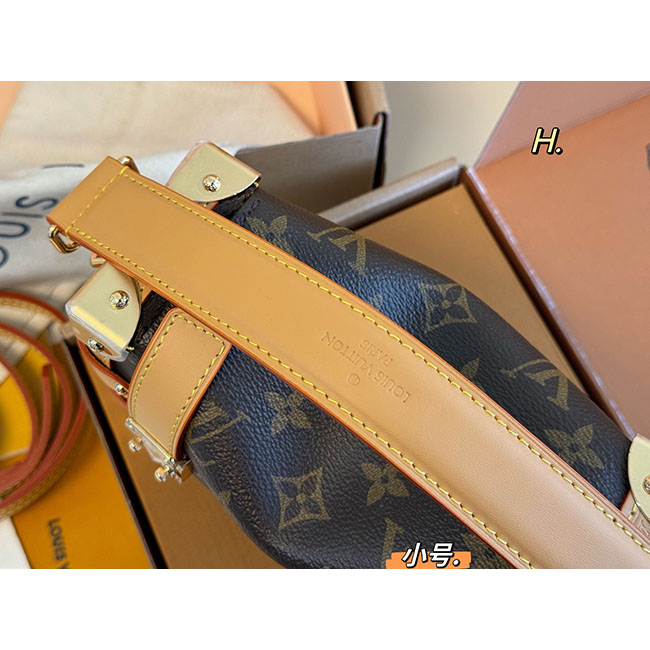 Túi LV Side Trunk PM hàng hiệu Monogram Nâu 7