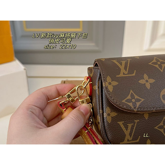 Túi LV Wallet On Chain Ivy hàng hiệu like auth 6