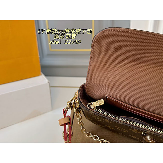 Túi LV Wallet On Chain Ivy hàng hiệu like auth 5