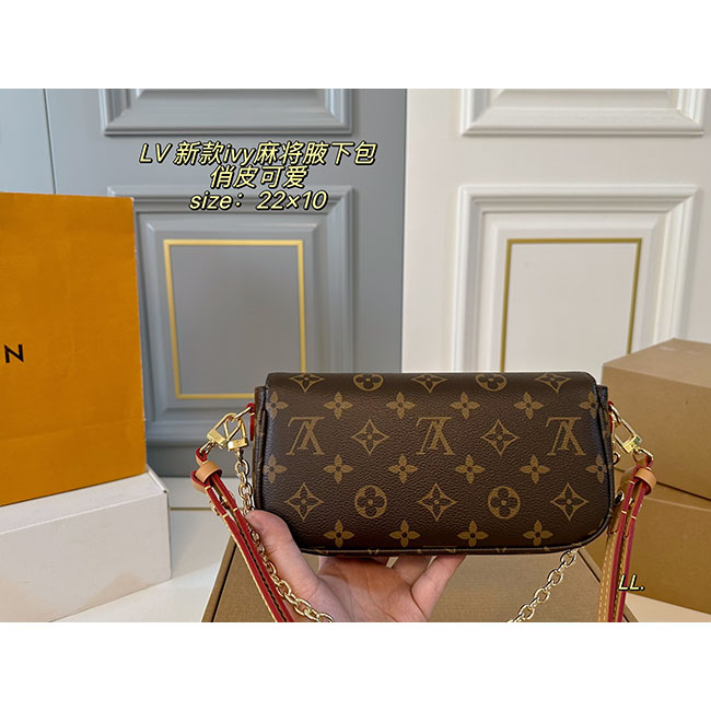 Túi LV Wallet On Chain Ivy hàng hiệu like auth 9