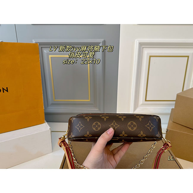 Túi LV Wallet On Chain Ivy hàng hiệu like auth 3