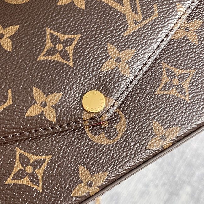 Túi LV Félicie Pochette hàng hiệu Monogram 8
