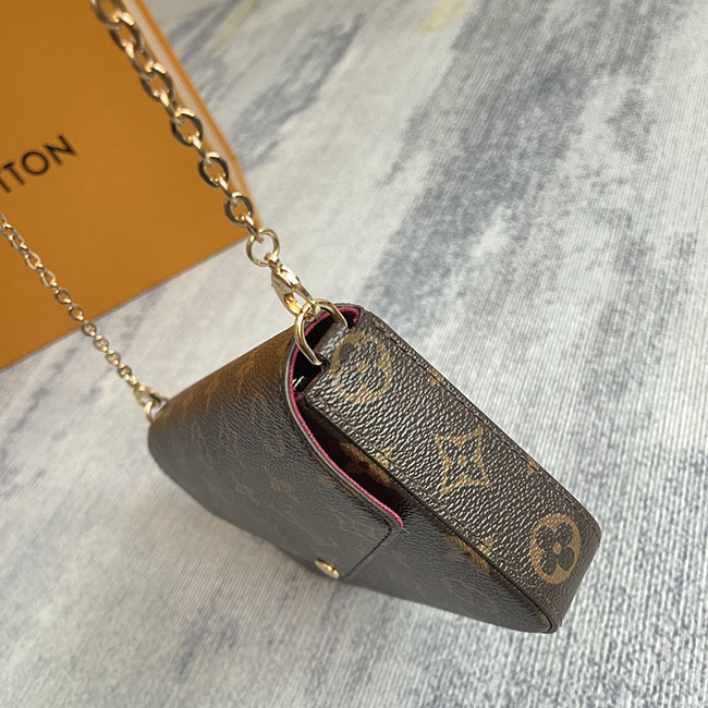 Túi LV Félicie Pochette hàng hiệu Monogram 7