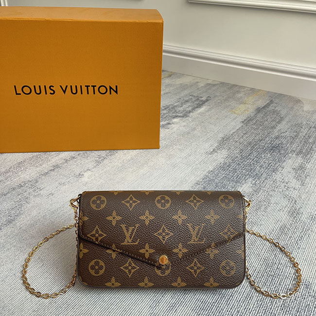 Túi LV Félicie Pochette hàng hiệu Monogram