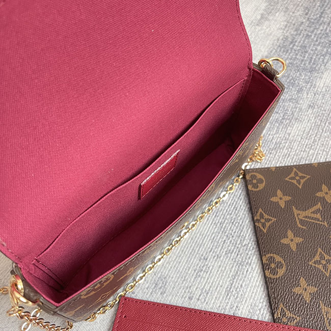 Túi LV Félicie Pochette hàng hiệu Monogram 3