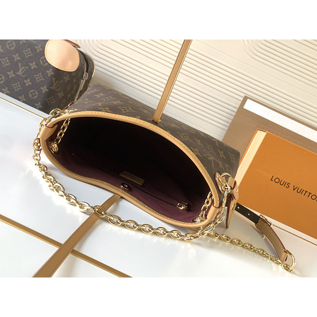 Túi LV CarryAll BB monogram nâu 2