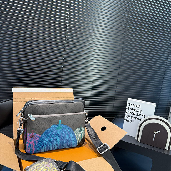 Túi đeo chéo Trio lv bí ngô TN017