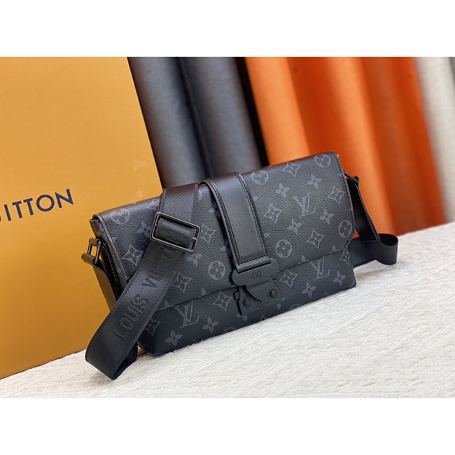 Túi LV S-Cape Messenger Đen Cao Cấp Đeo Chéo Nam 2
