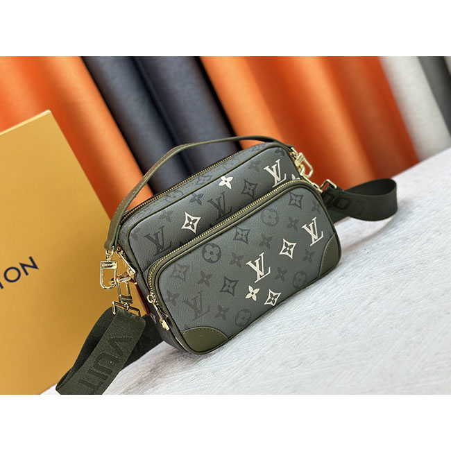 Túi đeo cheo lv nil xanh lá TN039